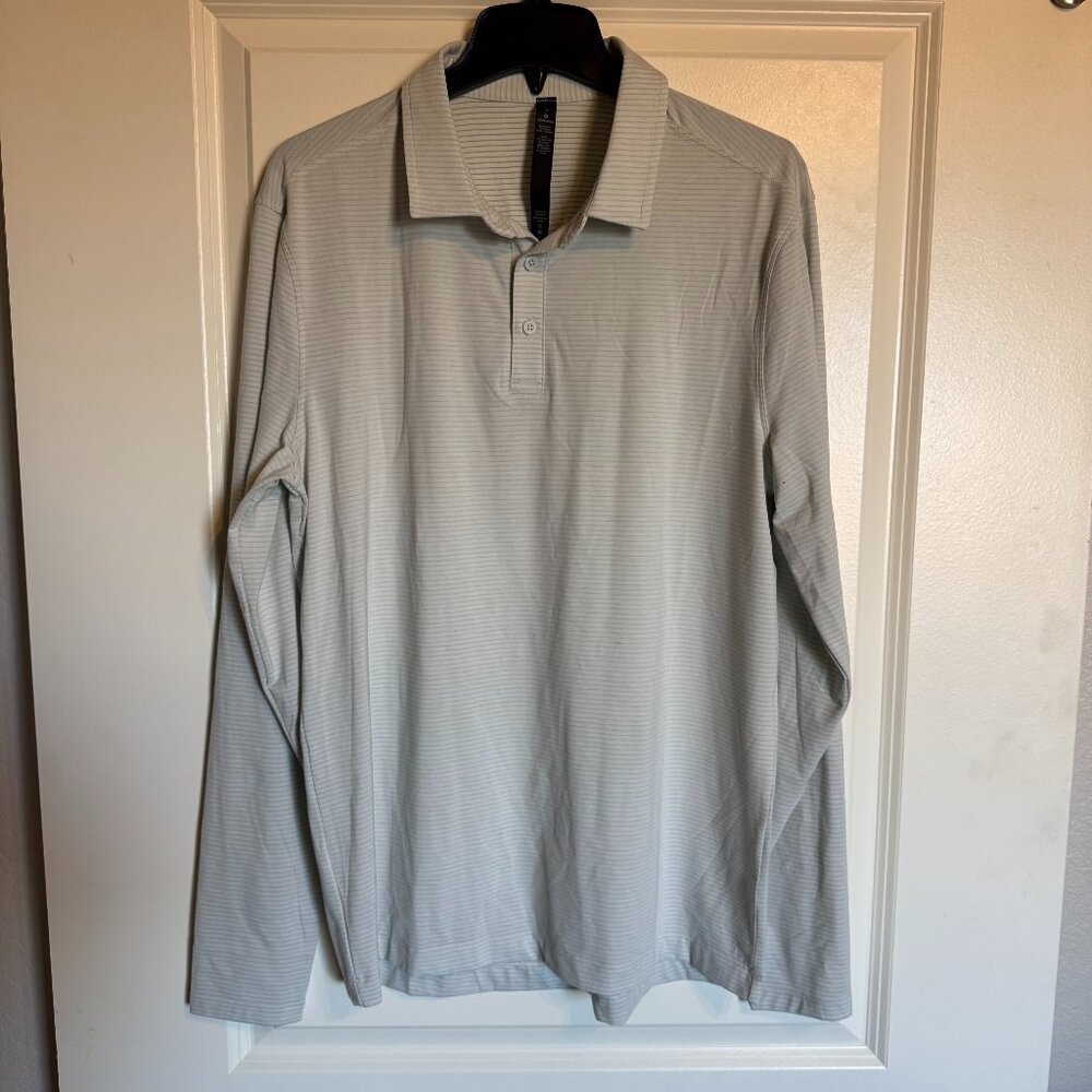 Lululemon Men's Long Sleeve Polo – Size Large